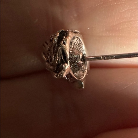 NWT Unisex Allsaints tiger 925 sterling head Silver Stud Post Unisex Earrings - Picture 8 of 8